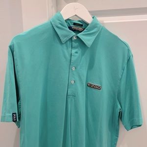Men’s Polo Golf Polo EZGO Teal size M
